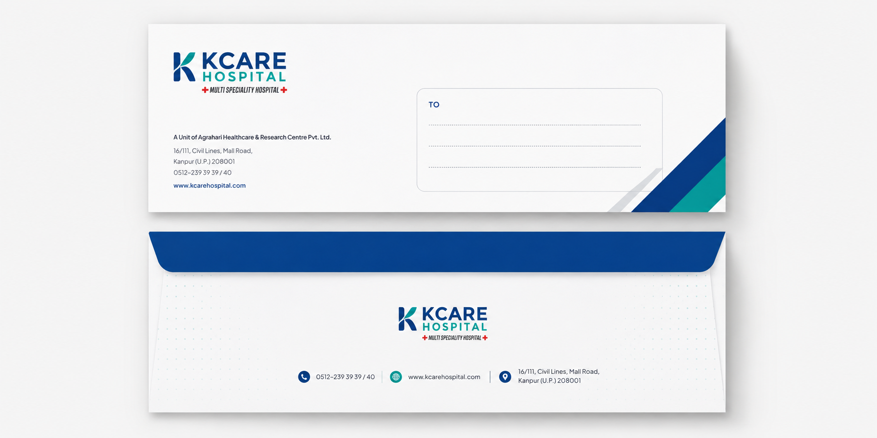DL envelope mock-up